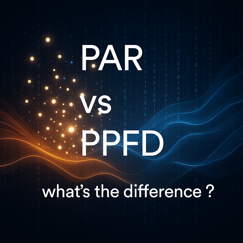 PAR vs. PPFD: What's the difference and why does it matter?